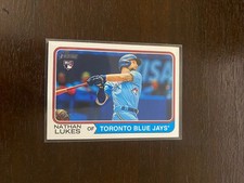2023 Topps Heritage - Nathan Lukes RC Rookie - Toronto Blue Jays - #667