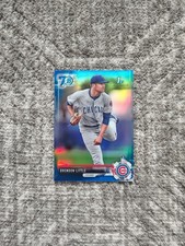 2018 Bowman Draft Chrome #BDC188 Brendon Little Blue Shimmer Refractor (RC) /200
