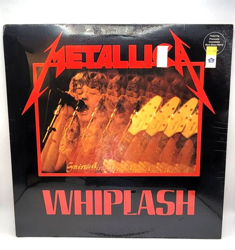 Metallica Whiplash 12" Vinyl MRS-004 Megaforce Records Sealed Kill Em All Era