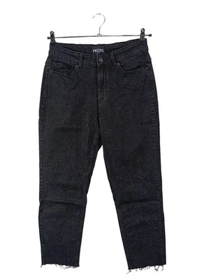 PIECES Jeans taille haute Dames Jeans T EU 40 noir style décontracté - Photo 1/4