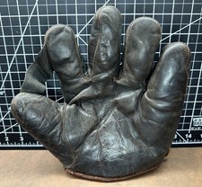 Vintage Pennant Brand Model K435 1-inch Web Genuine Horsehide Baseball Glove
