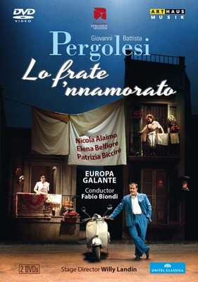 Pergolesi: Lo frate 'nnamorata (Teatro Pergolesi, Jesi, 2011) (DVD) Fabio Biondi