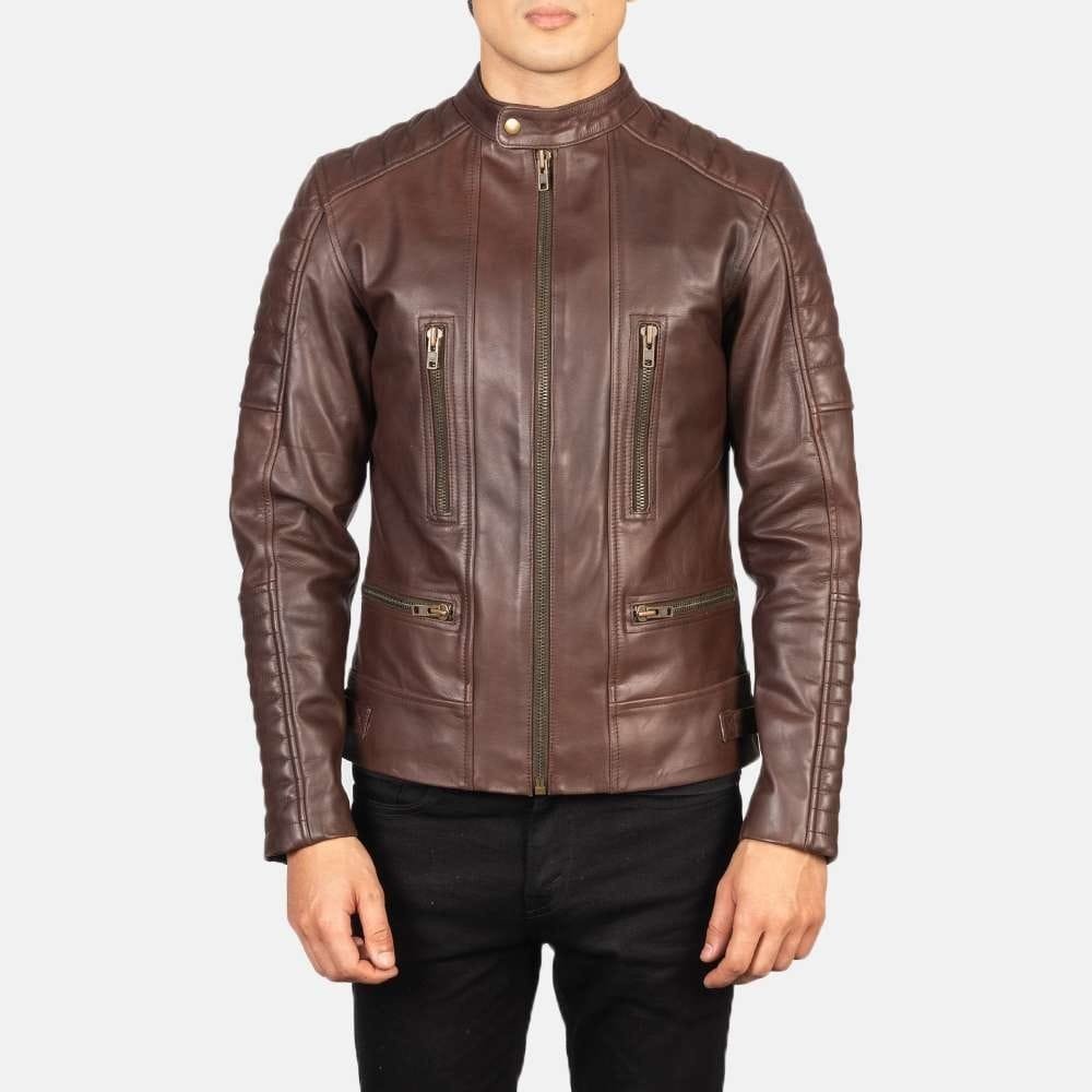 Damian Leather Biker Jacket