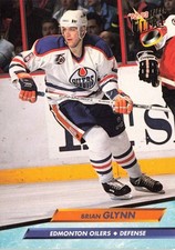 1992-93 Ultra #58 Brian Glynn Edmonton Oilers Hockey