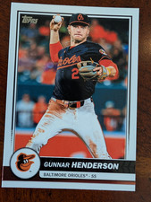 2026 Topps Flagship Collection #87 - Gunnar Henderson - Baltimore Orioles