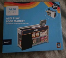 Aldi Play Food Market Cash Register Conveyor Belt Building Blocks 385 Pc Lego
