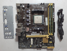 ASUS A55BM-A Motherboard w/AMD A8-5500, 16G RAM, IO Shield #0913