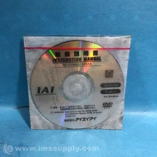 IAI America, Inc DVM20130514 Instruction Manual DVD Rom 8844