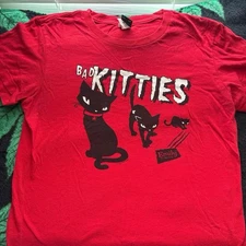 Vintage 2005 ETS BAD KITTIES Shirt