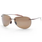 Maui Jim Men's Sugar Beach 62 mm Rootbeer Polarized Sunglasses MJ0421S-002