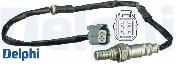 Delphi ES20518-12B1 Lambdasonde Lamdasonde FüR Honda-image