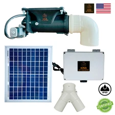 Solar Automatic Feeder with Y Splitter – Dual Feeding System for Farms