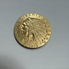 1915 Indian Head Half Eagle 1/4 oz Gold Coin