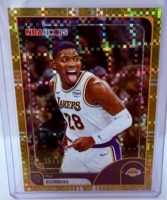 2026 Topps NBA Hoops Rui Hachimura Gold /50