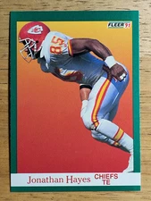 1991 Fleer #92 Jonathan Hayes