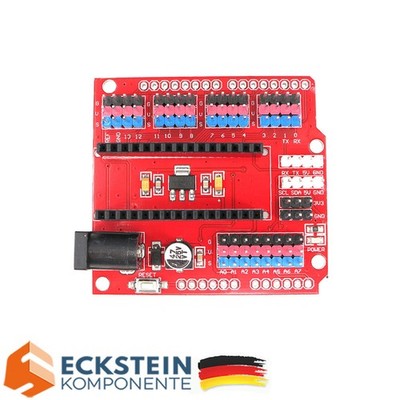 I/O Expansion Sensor Shield Erweiterungsboard für Arduino Nano/Uno