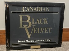 1983 Black Velvet Canadian Whisky Whiskey Sig...