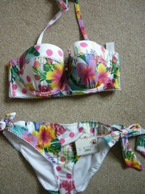 white bikini set uk