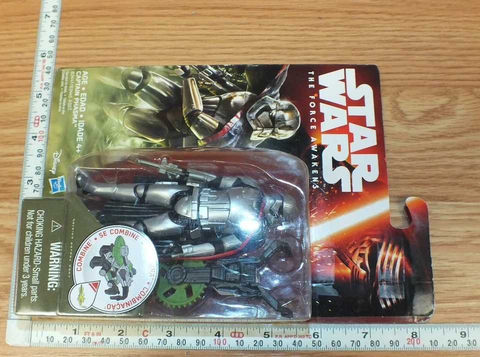 Figura de acción de juguete coleccionable Capitana Phasma de Star Wars El Despertar de la Fuerza Foto 4 de 4