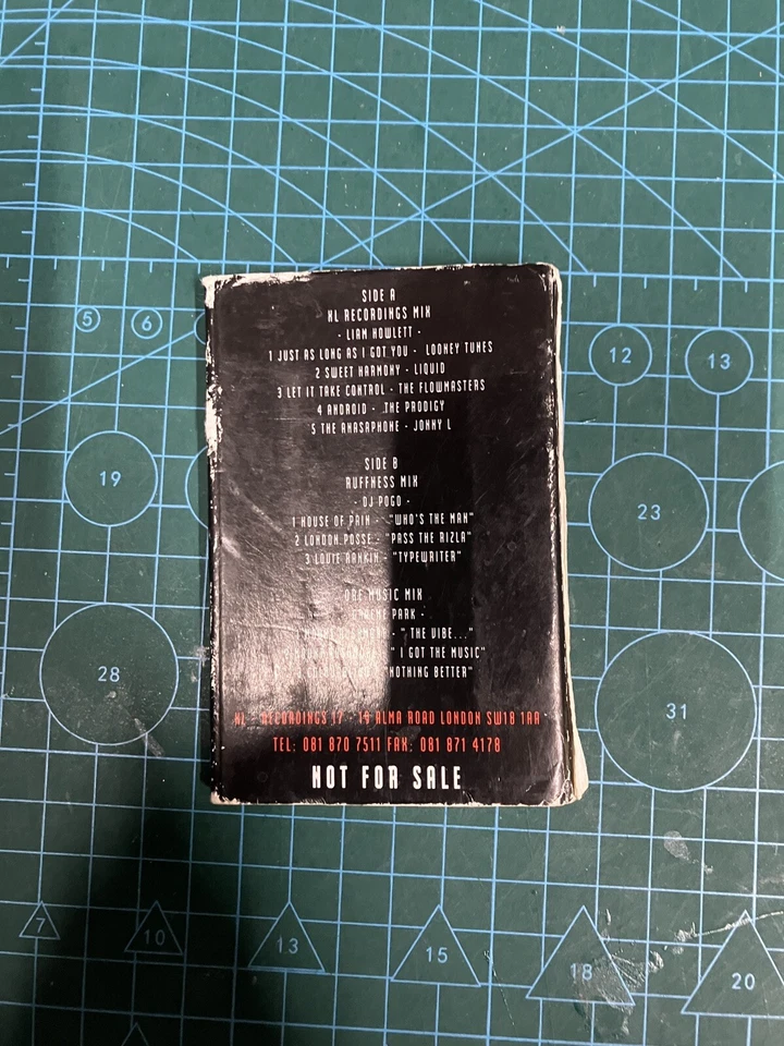 XL Recordings DJ Mixes Liam Howlett The Prodigy Pogo Graeme Park Cassette Tape Foto 2 de 2