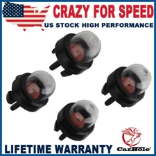 4PC Primer Bulb Pump For Husqvarna Stihl McCulloch Echo Homelite Poulan Chainsaw