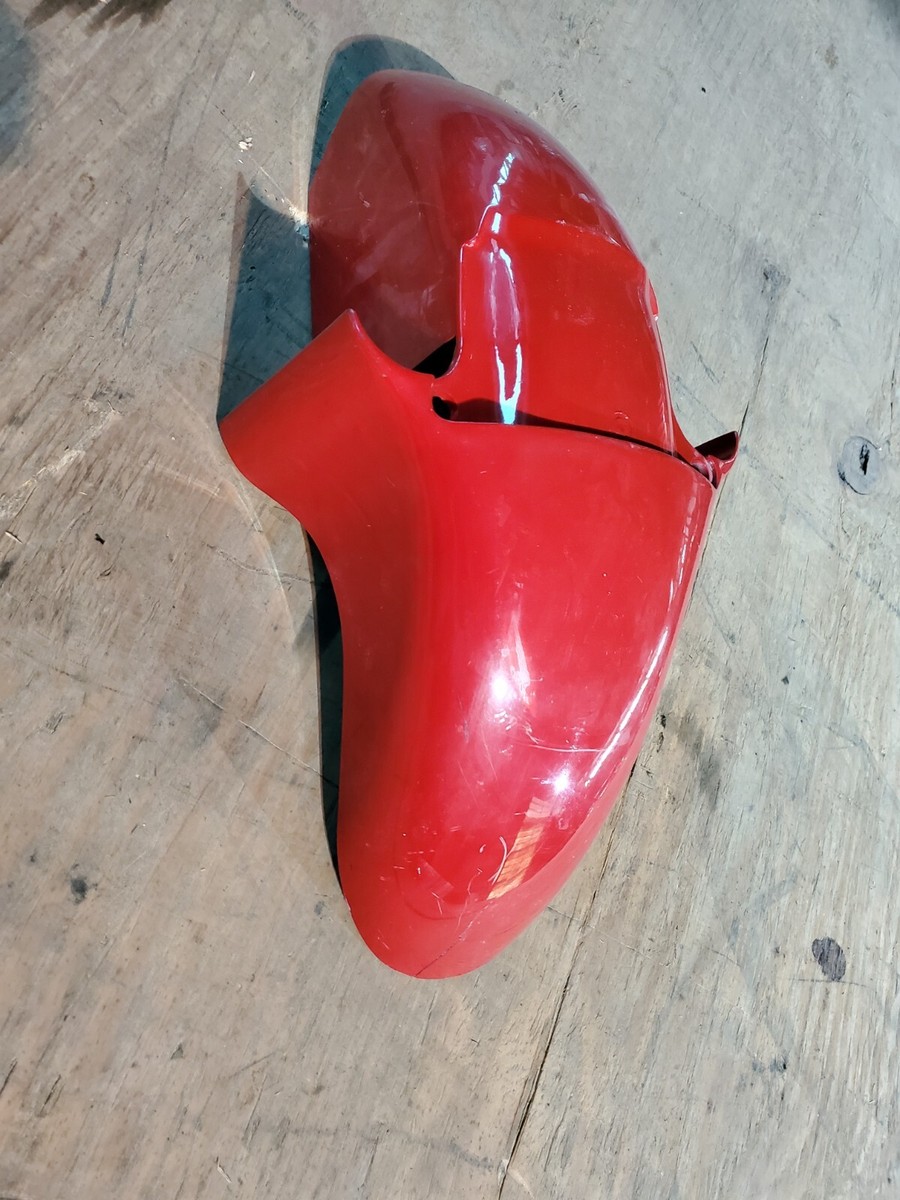 85 86 87 KAWASAKI NINJA ZX 600 ZX600 FRONT FENDER RED mud guard | eBay