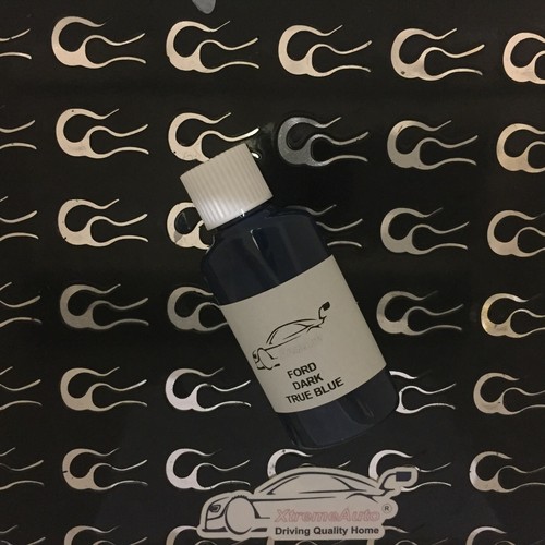 FORD DARK TRUE BLUE PAINT TOUCH UP REPAIR KIT 30ML SCRATCH CHIP BRUSH eBay