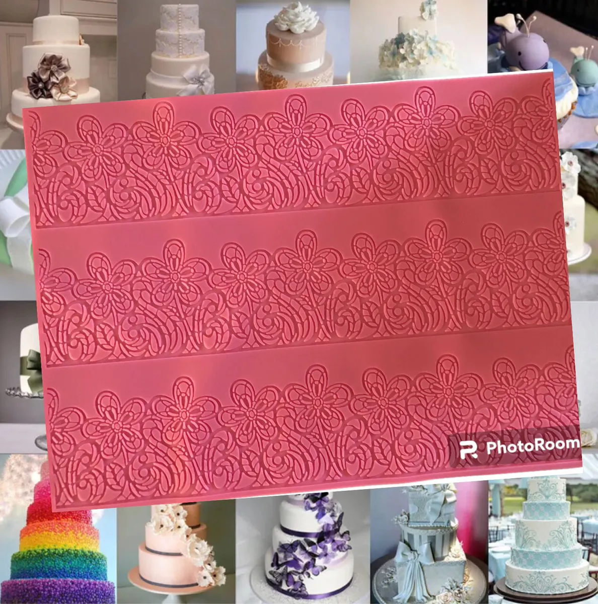 louis vuitton molds silicone cake logo