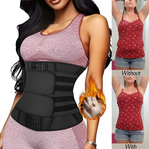 Waist Trainer Tummy Belt Umbilical Abdominal Support Fat Burning Truss Girdles - Picture 10 of 22