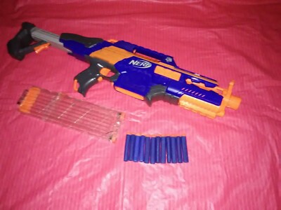 Nerf N-Strike Elite Rapidstrike CS-18 Blaster with clear magazine