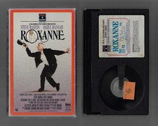 Roxanne Betamax Tape Colombia Pictures Home Video 1987 BETA Steve Martin
