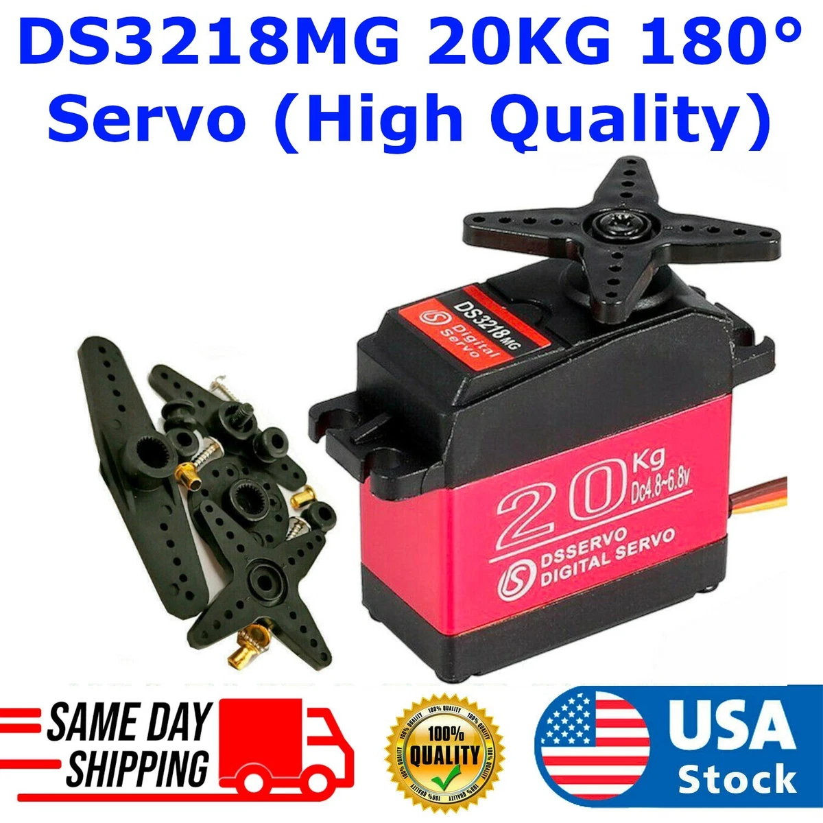 Servi - Servo digitale in metallo DS75K Mks - FLASH RC