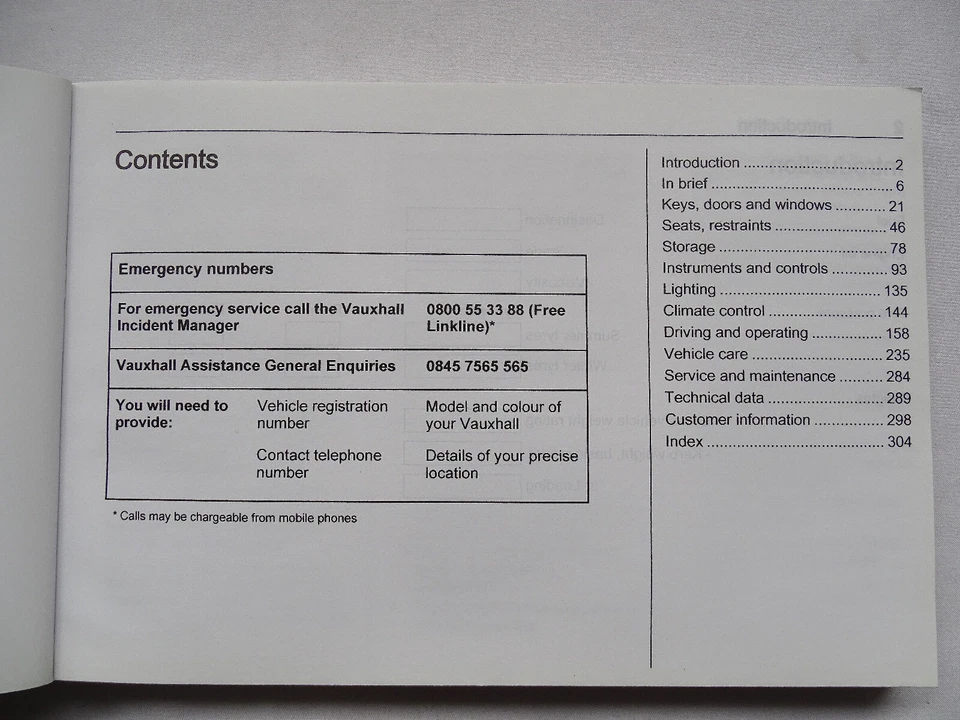 GENUINE VAUXHALL VIVARO C 2019-2025 OWNERS MANUAL HANDBOOK SERVICE PACK USED - Image 3 of 4