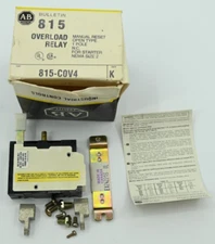 Allen Bradley 815-COV4 Manual Reset Overload Relay Series K NEW in Box