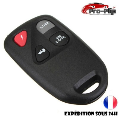 Pro-Plip key housing for Jaguar S X E F type 4 keys