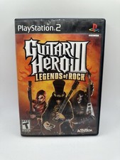 Guitar Hero III 3 Legends of Rock PS2 PlayStation 2 - Complete CIB