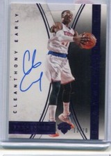 2014-15 Panini Preferred - CLEANTHONY EARLY - Purple Autograph Rookie KNICKS /20