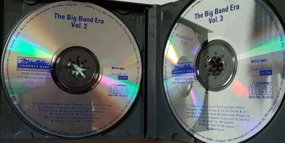 Various-The Big Band Era Volume 1 CD Box Set.1988 Michele CDB 104.Mel Torme+ - Image 4 of 4