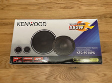 Kenwood KFCP710PS 6.5 inch Component Speaker System - Black