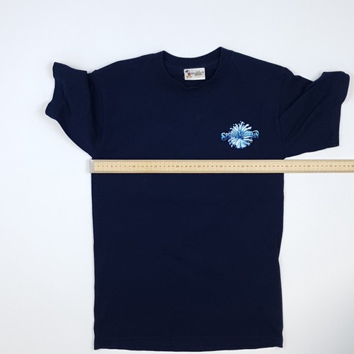 Vintage Disney World Splash Mountain T-Shirt Small Navy Blue Large Print Cotton - Picture 11 of 19