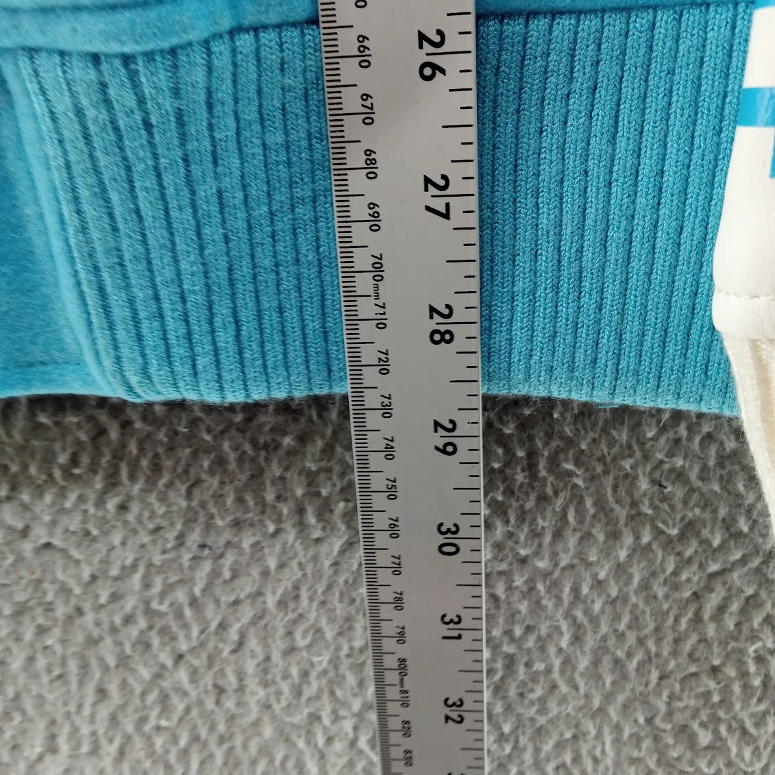 Converse X FRGMT Jacket Mens XL Blue Varsity Fragment Aquarius Hiroshi Fujiwara - product detail image 8