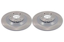 Pair of Rear Brake Discs FOR MAZDA CX-5 2.0 2.2 2.5 11->20 GH KE KF Febi