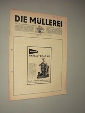 MŁYN 1958, młyny m.in. rozbudowa elektrowni wodnych, Gebr. Bühler Uzwil ( MIAG