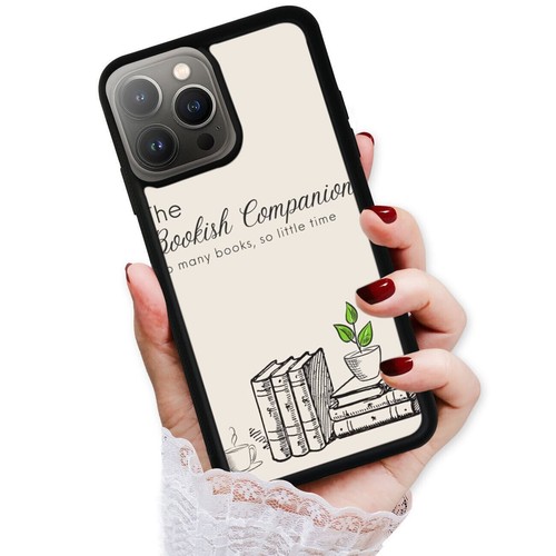 For iPhone SE XS XR Max 5 6 7 8 Plus Reading Bookish Delights Anti scratch Cover - Picture 7 of 25