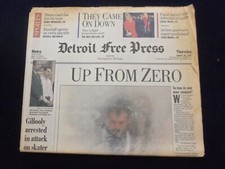 1994 JAN 20 DETROIT FREE PRESS NEWSPAPER - MICHIGAN COLD TEMPERATURES - NP 7237