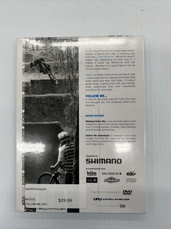 Shimano Presents Follow me behind the scenes with riders film on dvd - Image 2 of 2