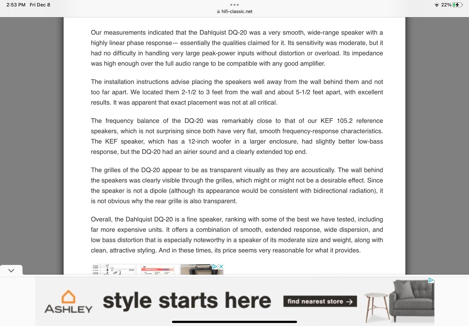 dahlquist dq 20 speakers eBay