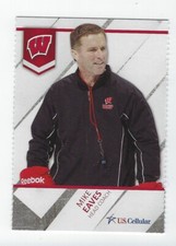 2013-14 Wisconsin Badgers Mike Eaves (Cleveland Monsters)