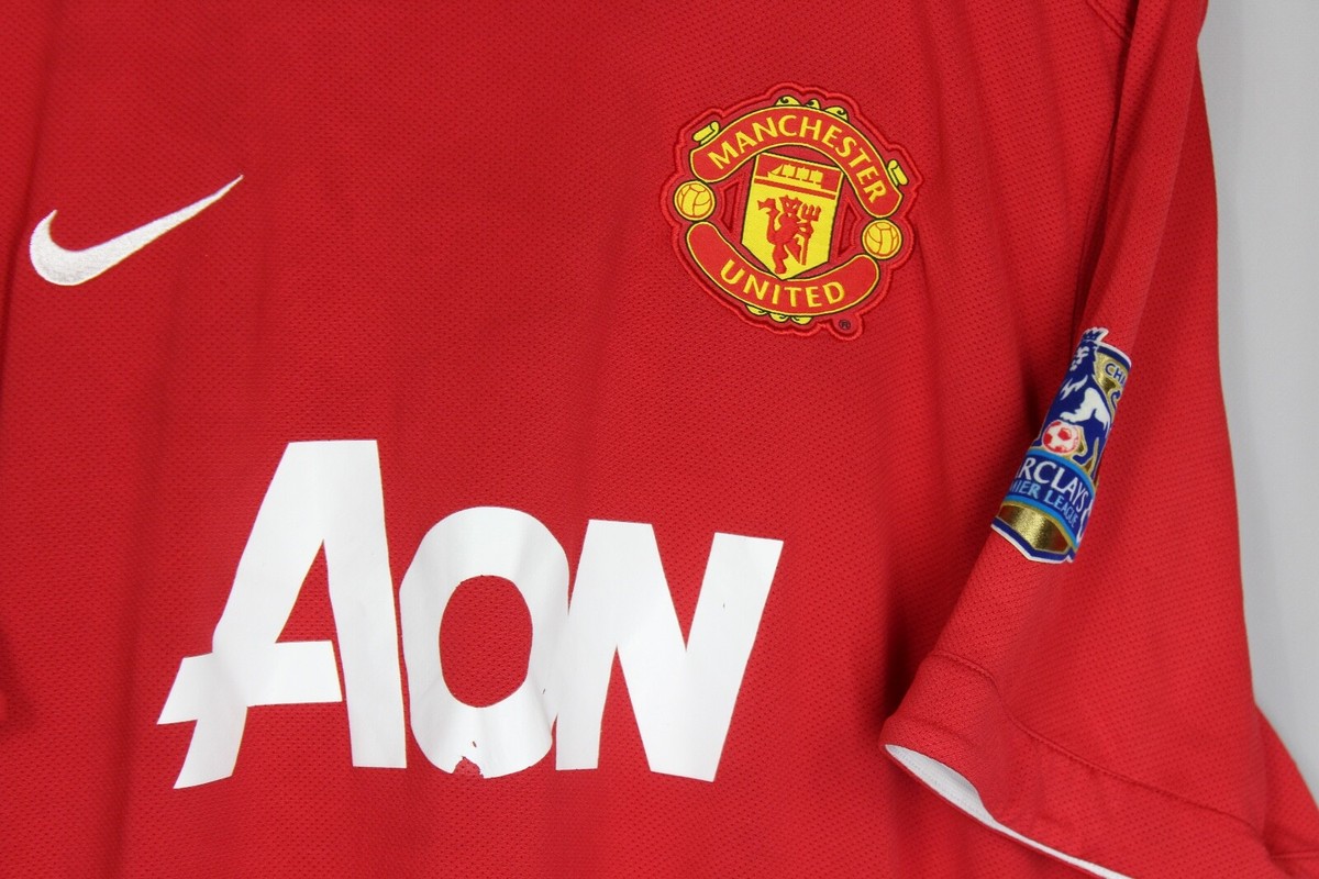 MANCHESTER UNITED 2011/2012 HOME FOOTBALL JERSEY SHIRT NIKE