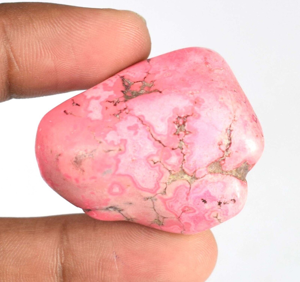 Natural Arizona Pink Turquoise Gemstone Rough Specimen Fresh
